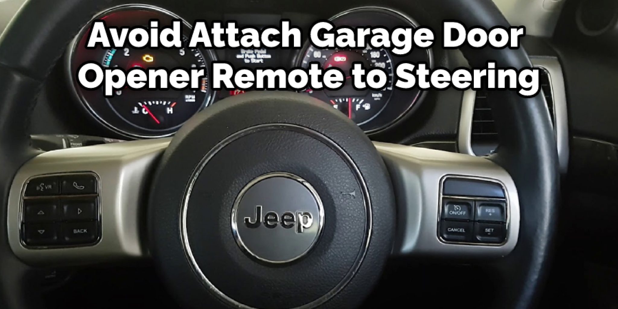 How to Program Jeep Cherokee Garage Door Opener in 5 Steps