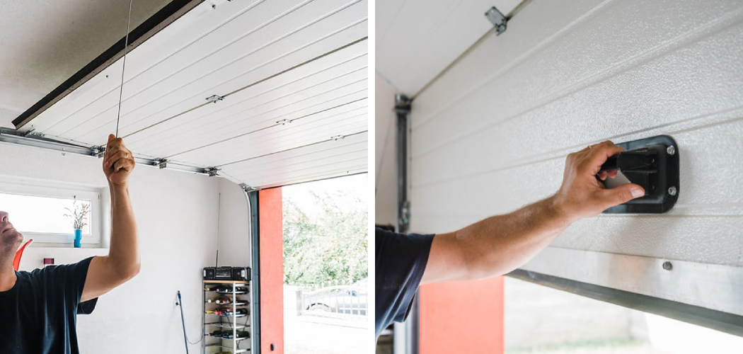 How to Close a Garage Door Without Power