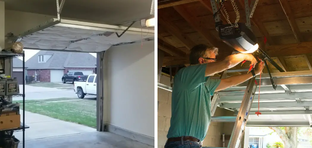 How to Fix a Jerky Garage Door