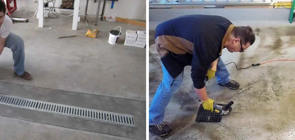 How to Install a Floor Drain in an Existing Garage