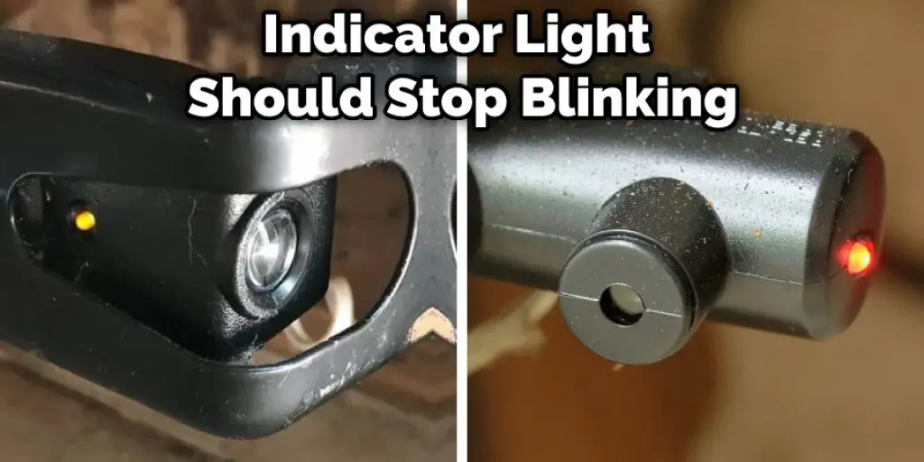 Indicator Light Should Stop Blinking