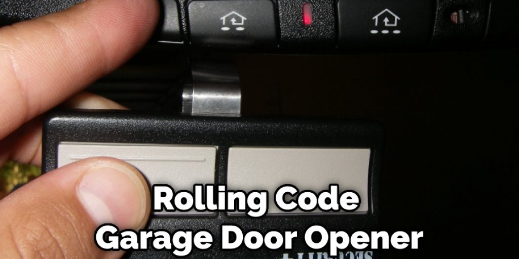 Rolling Code Garage Door Opener