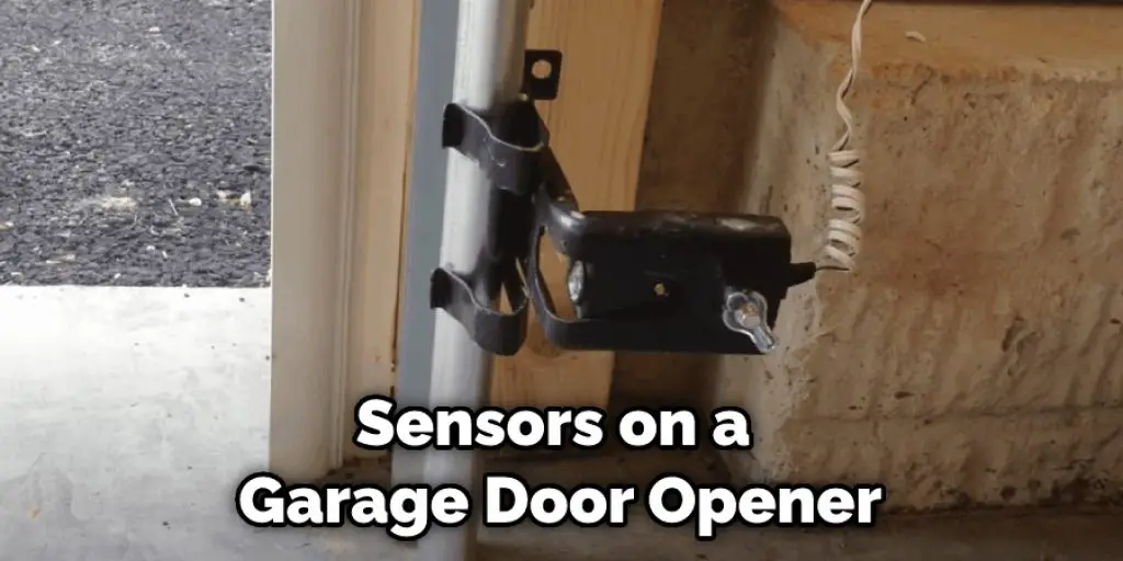 Sensors on a Garage Door Opener