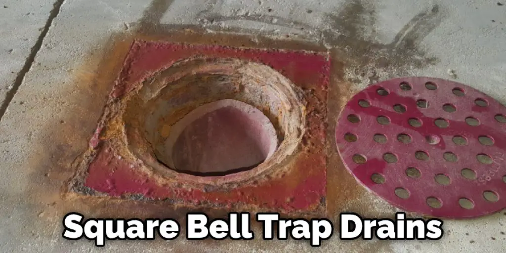 Square Bell Trap Drains