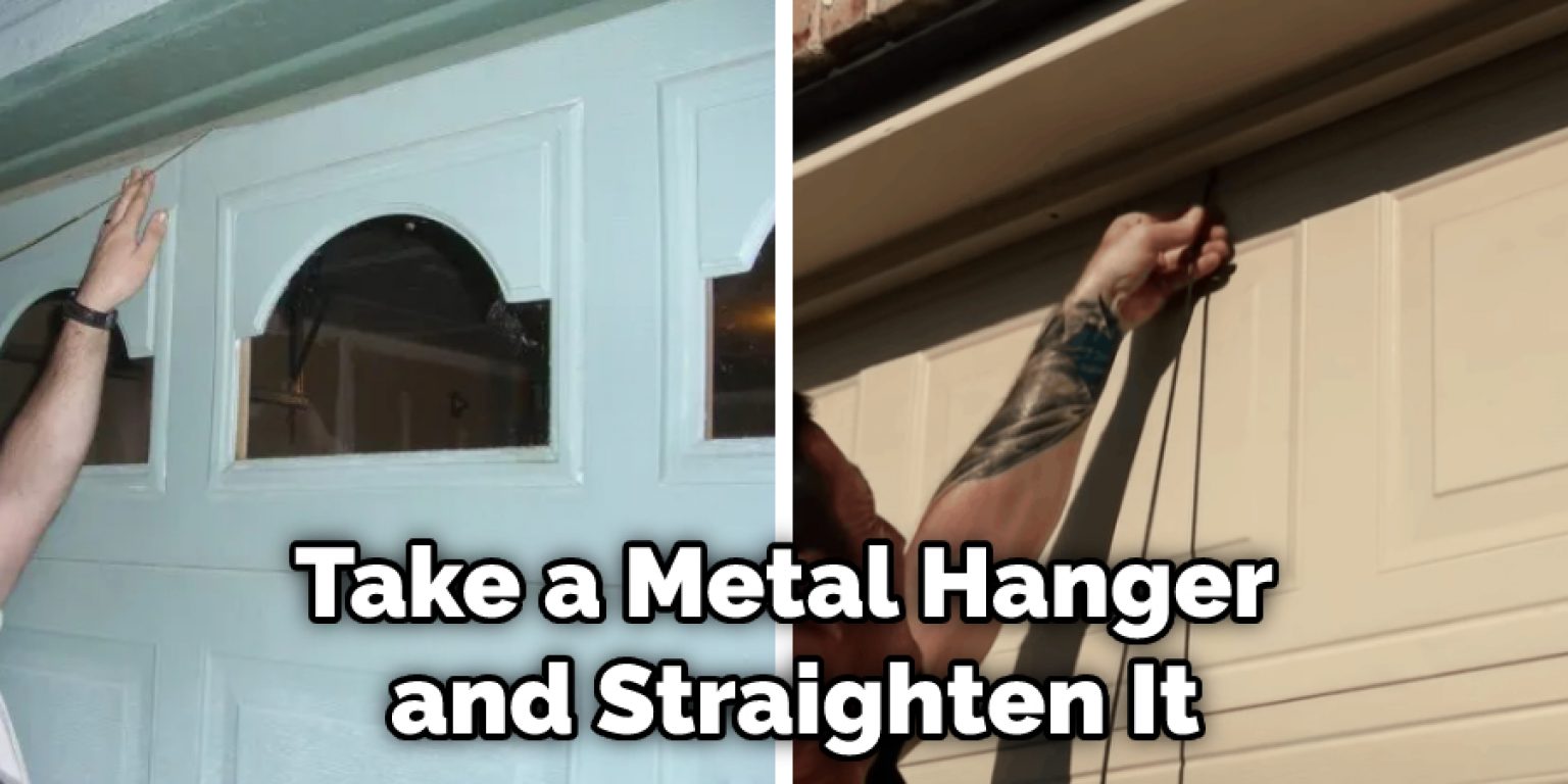How to Open a Garage Door Without a Key 5 Methods (2023)