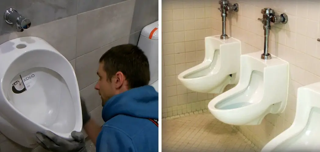 How to Install a Urinal in Your Garage