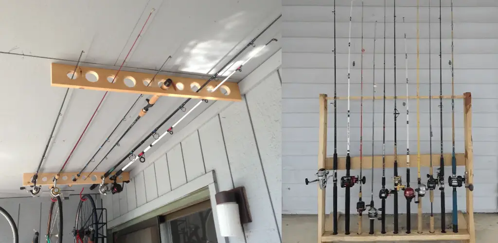 How to Store Fishing Rods in Garage