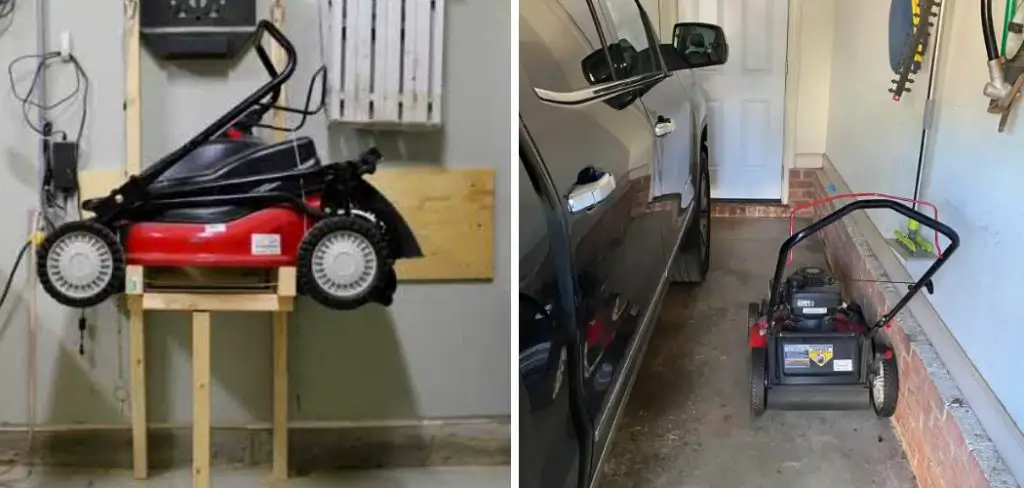 How to Store Lawn Mower in Garage