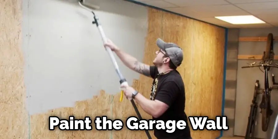 Paint the Garage Wall