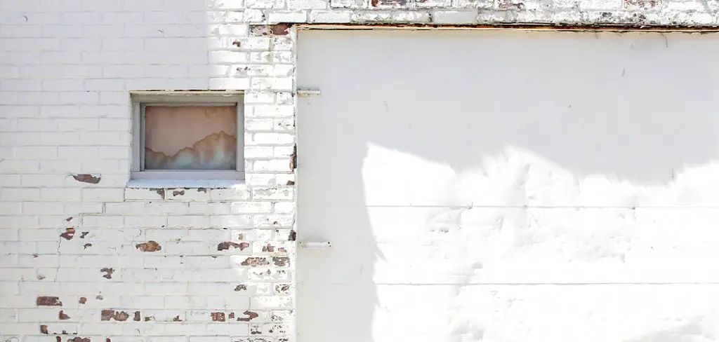 how to stop water coming through garage wall