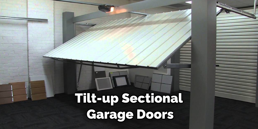 Tilt-up Sectional  Garage Doors