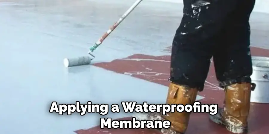 Applying a Waterproofing  Membrane