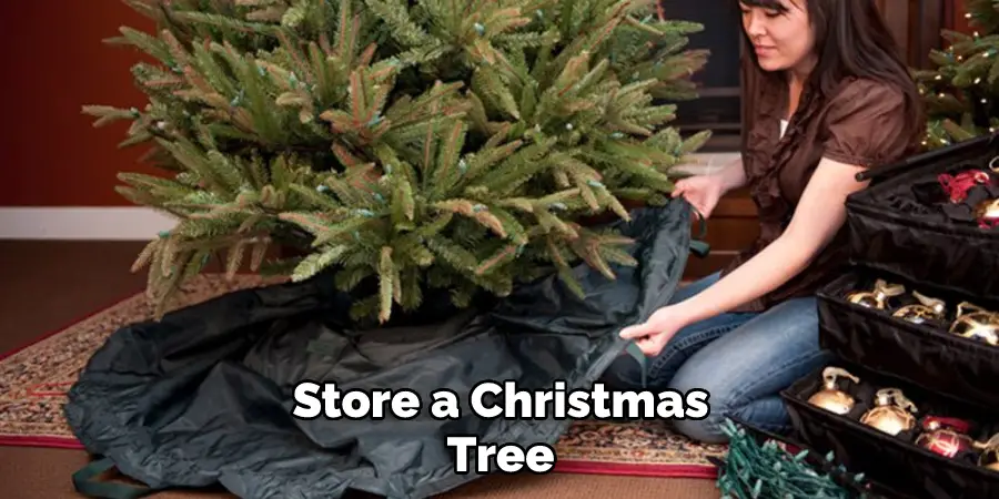 Store a Christmas Tree