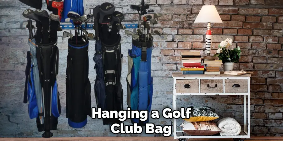 Hanging a Golf Club Bag