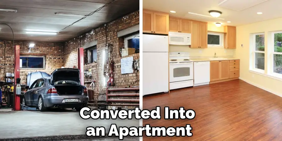 Converted Into an Apartment