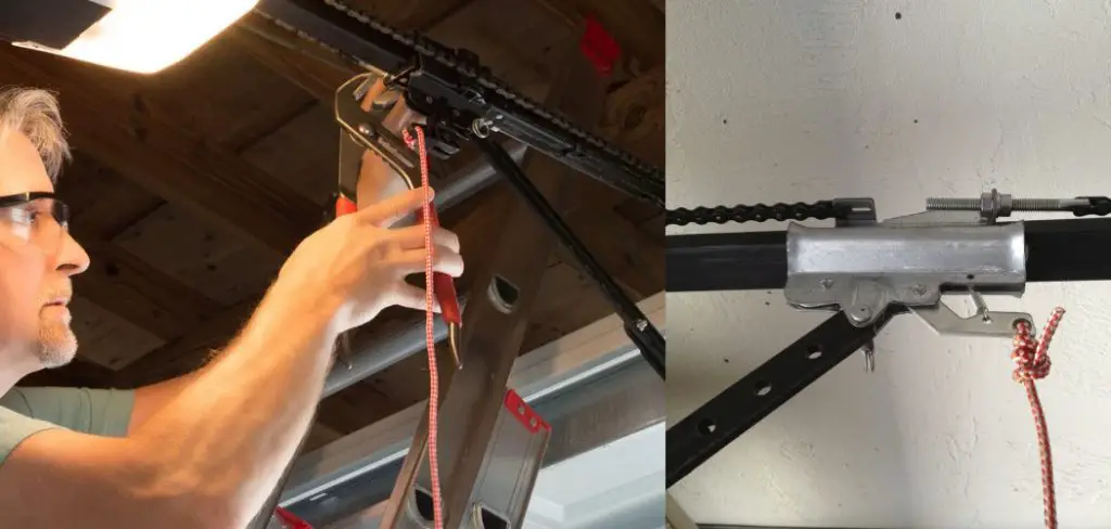 How to Tighten Garage Door Chain