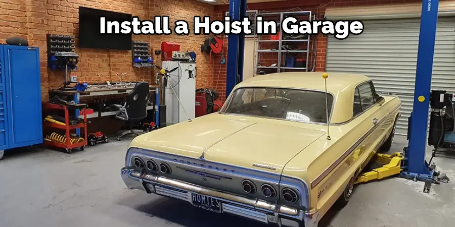 Install a Hoist in Garage