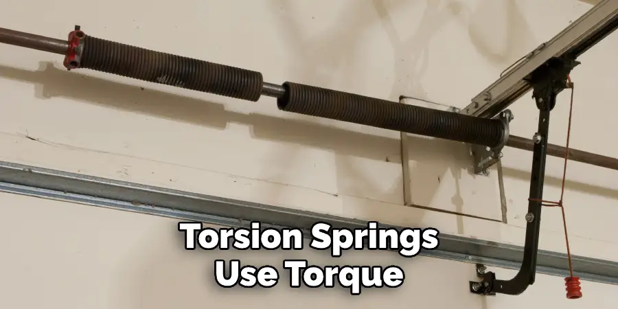 Torsion Springs Use Torque