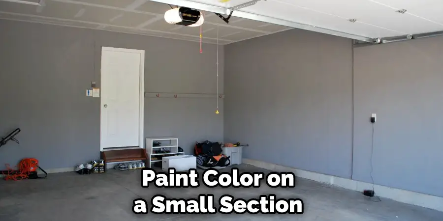 Paint Color on a Small Section