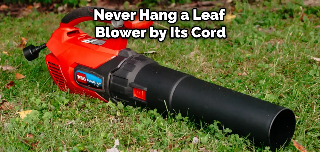 How to Hang Leaf Blower in Garage 7 Easy Ways (2024)