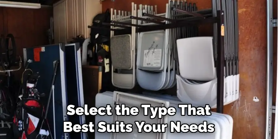 Select the Type That Best Suits Your Needs