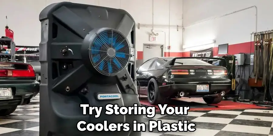 Try Storing Your Coolers in Plastic