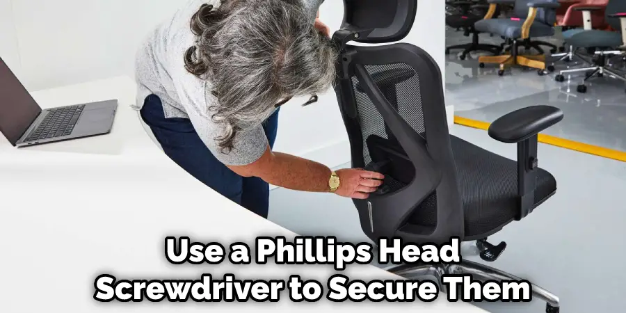 Use a Phillips Head Screwdriver to Secure Them
