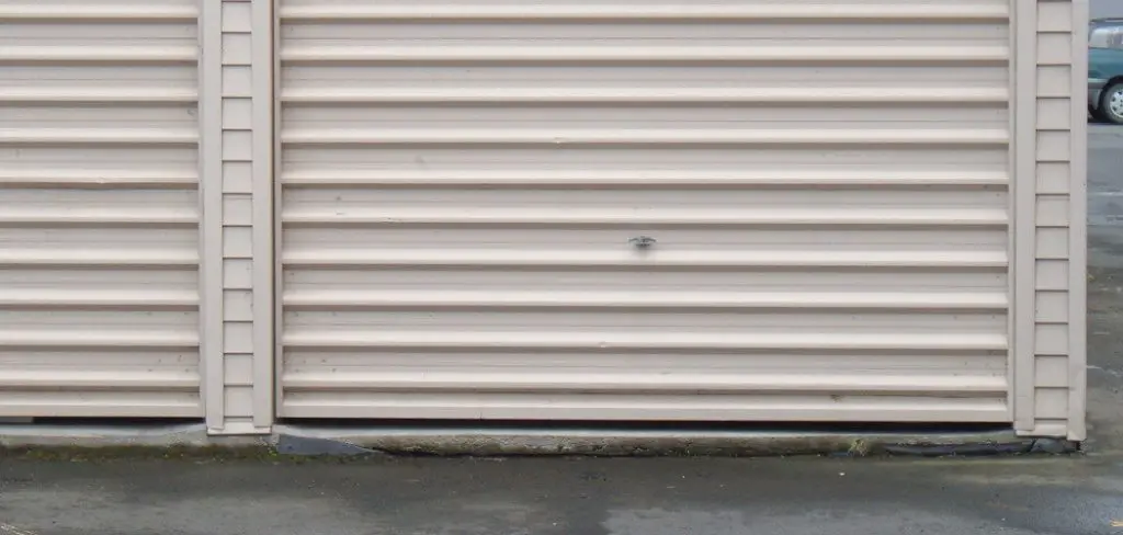 How to Seal Uneven Garage Door