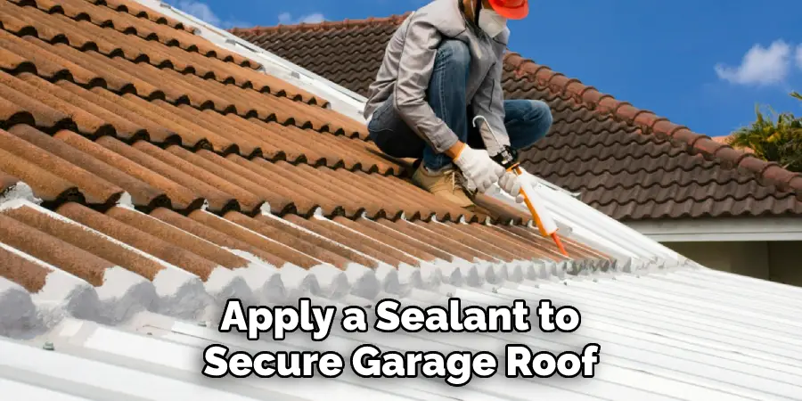 Apply a Sealant to Secure Garage Roof 
