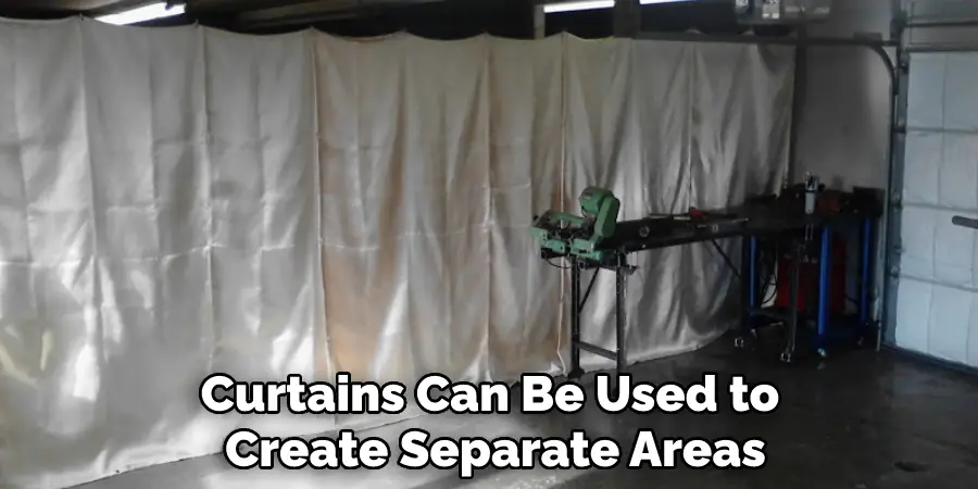 Curtains Can Be Used to Create Separate Areas