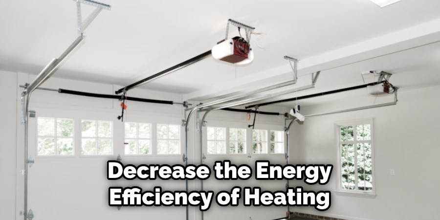 Decrease the Energy Efficiency of Heating