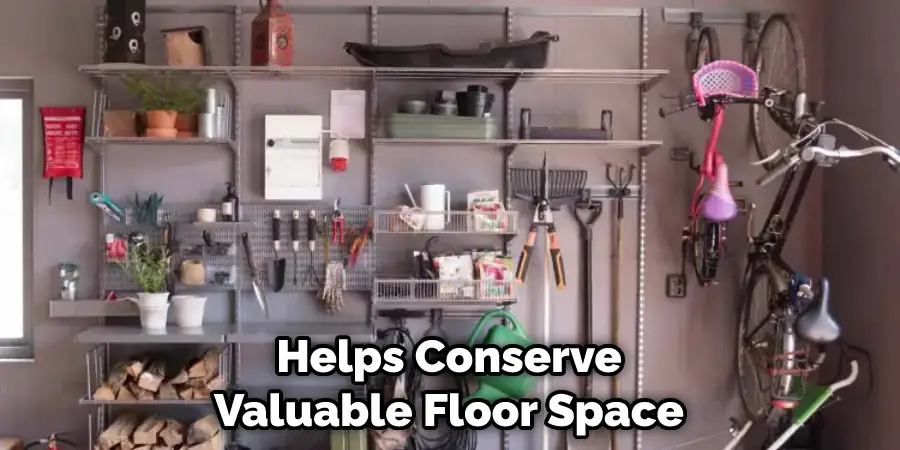 Helps Conserve Valuable Floor Space