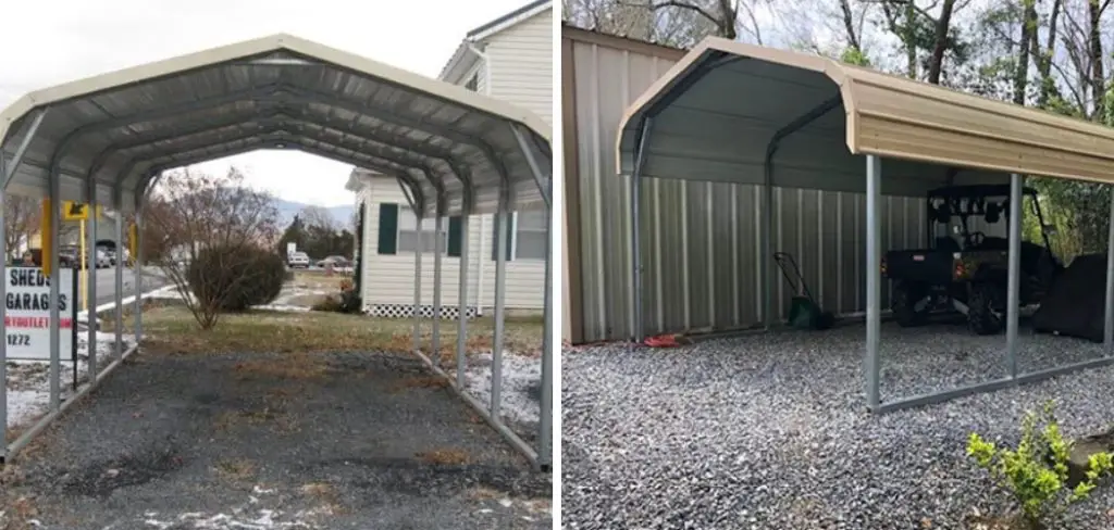 How to Build a Carport Out of Steel Pipe