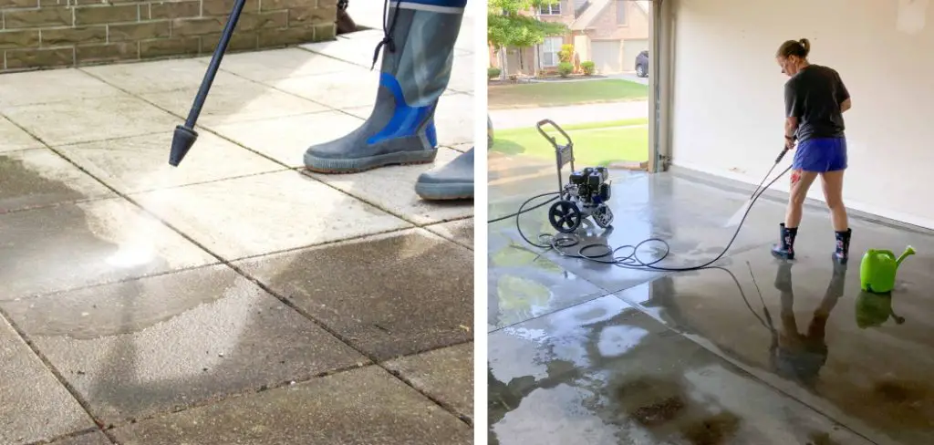 How to Power Wash a Garage Floor