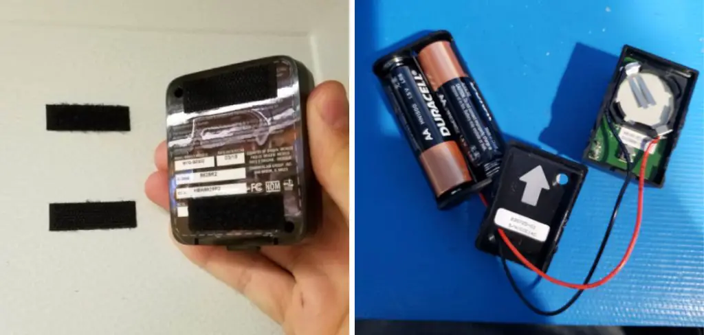 How to Replace Battery in Myq Door Sensor