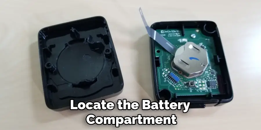 Locate the Battery Compartment