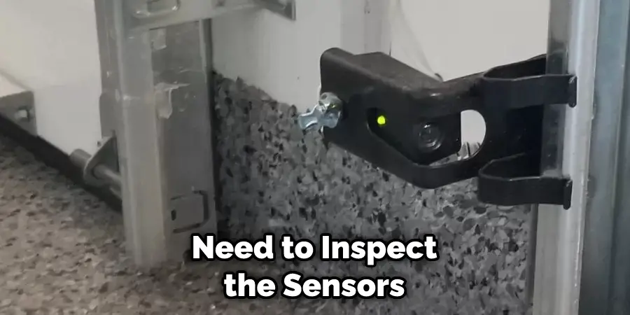 Need to Inspect the Sensors