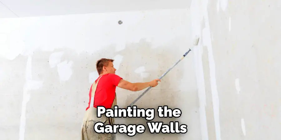 Painting the Garage Walls