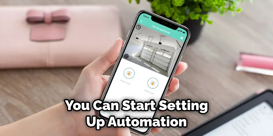 You Can Start Setting Up Automation