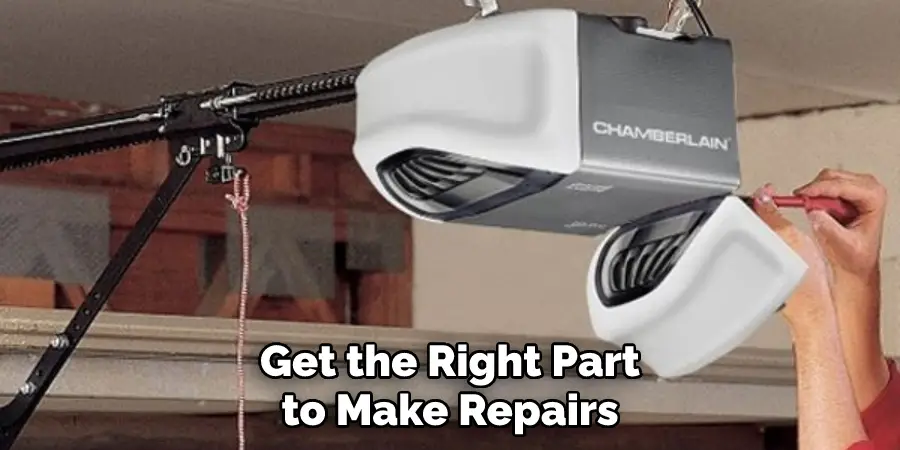 Get the Right Part to Make Repairs