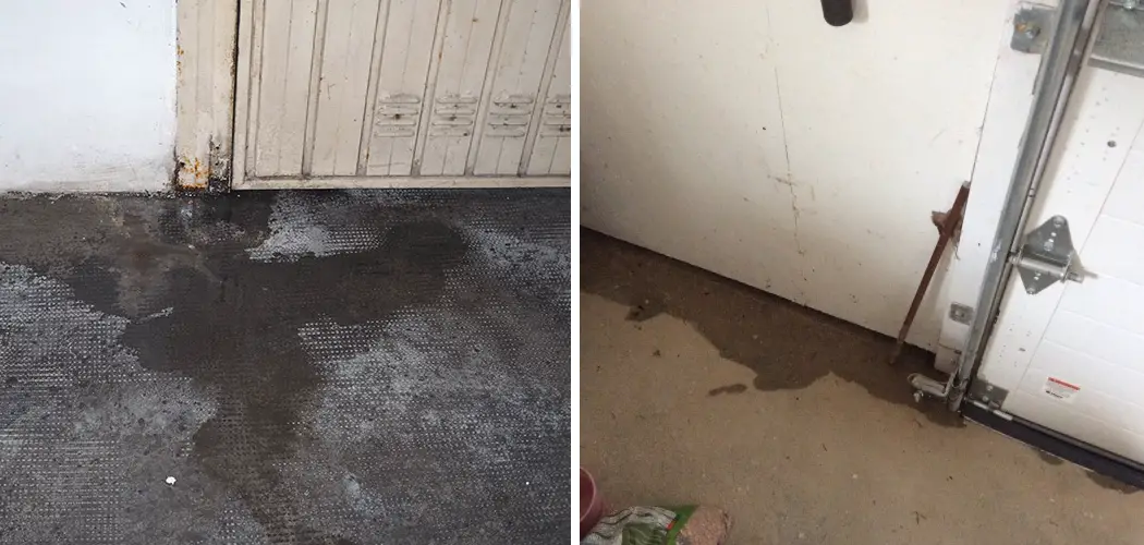 How to Stop a Garage Door From Leaking