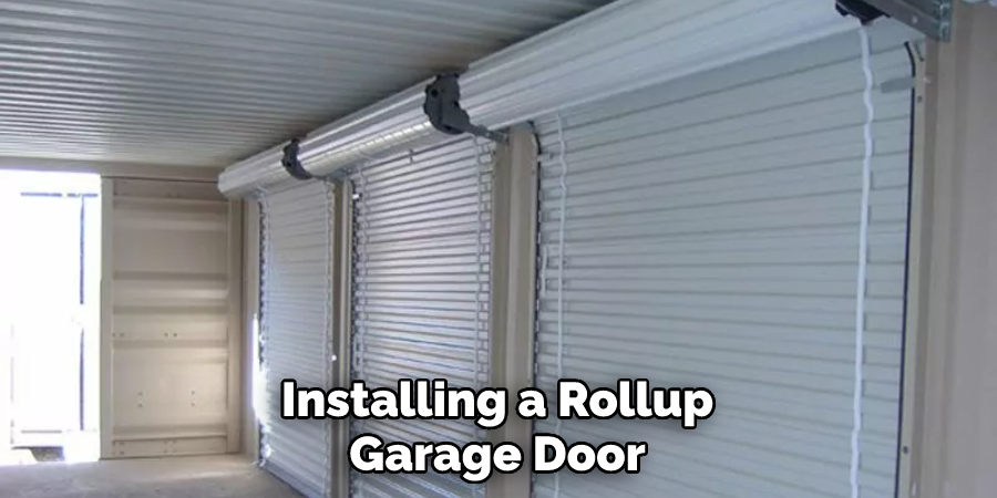 Installing a Rollup Garage Door