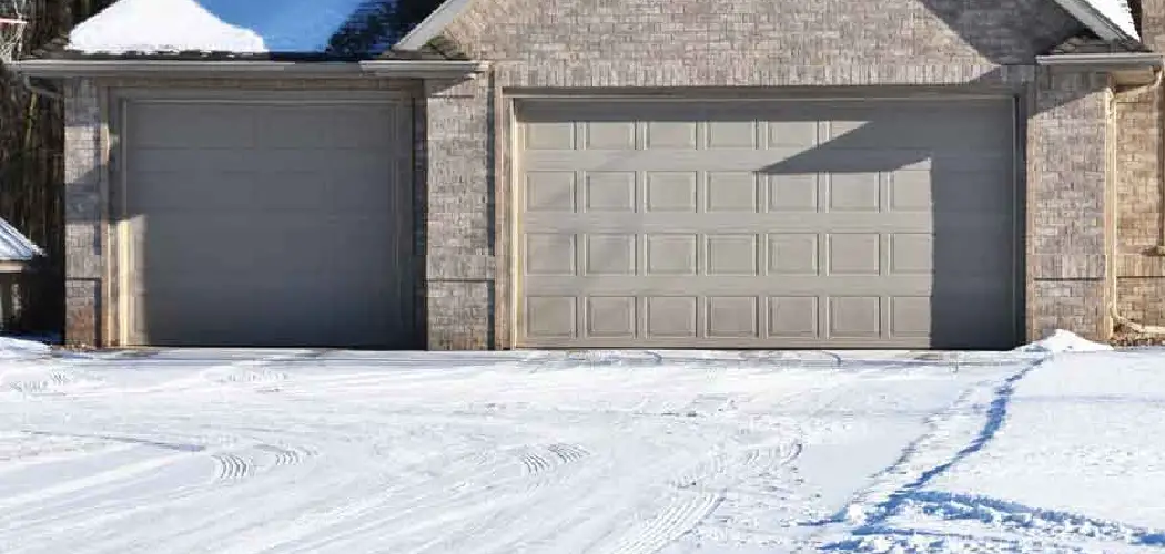 How to Keep Bottom of Garage Door From Freezing