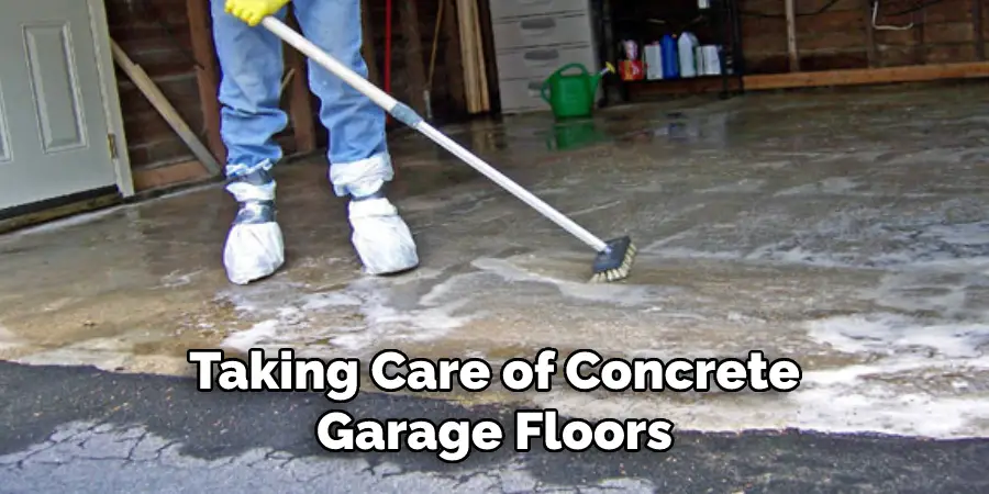 Taking Care of Concrete Garage Floors