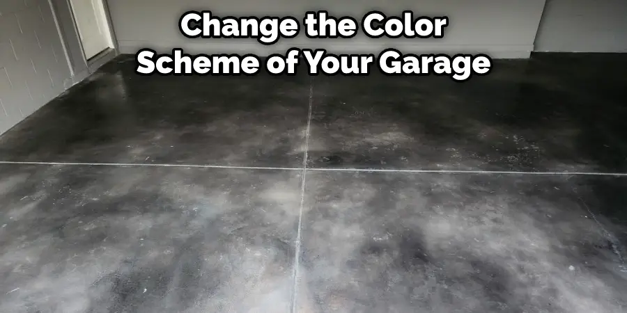 Change the Color Scheme of Your Garage