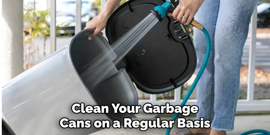 Clean Your Garbage Cans on a Regular Basis