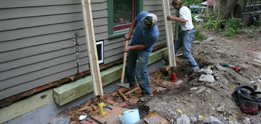 How to Jack up a Garage to Replace Foundation