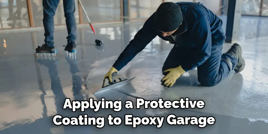 Applying a Protective Coating to Epoxy Garage