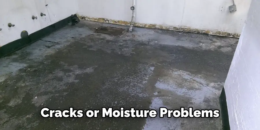 Cracks or Moisture Problems