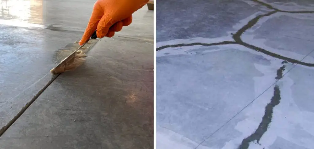 How to Fix Cracks in Garage Floor before Epoxy